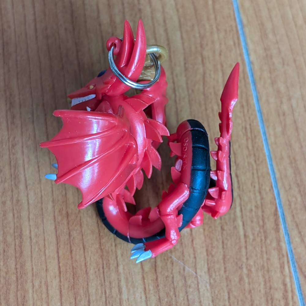 Red Dragon Keychain